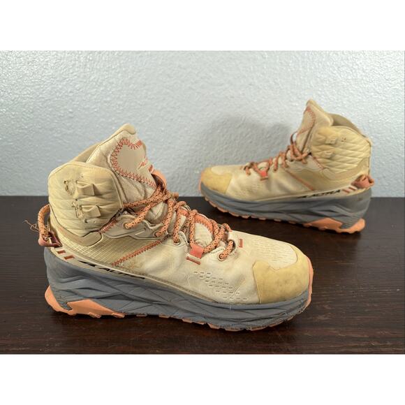 Altra Olympus 5 Mid GTX Womens Ivory Athletic Running Shoes Sz US 8 M EU 41 - Picture 8 of 10